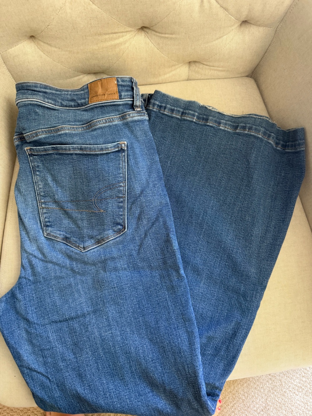 American Eagle Festival Flare Stretch Jeans